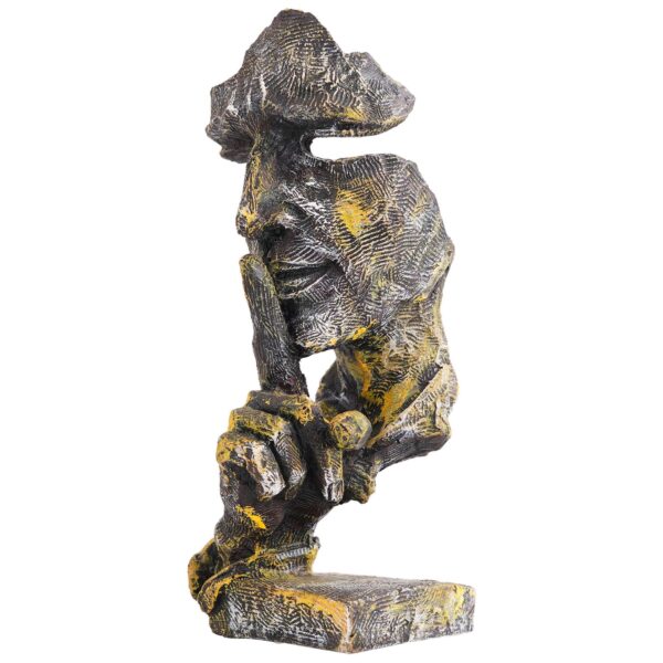 Face Statue for Living Room/Bedroom/Home/Office House, Big Size murti Antique Idol Abstract Art Decor showpiece Good for Gifts an Any Occasion Anniversary - Image 2