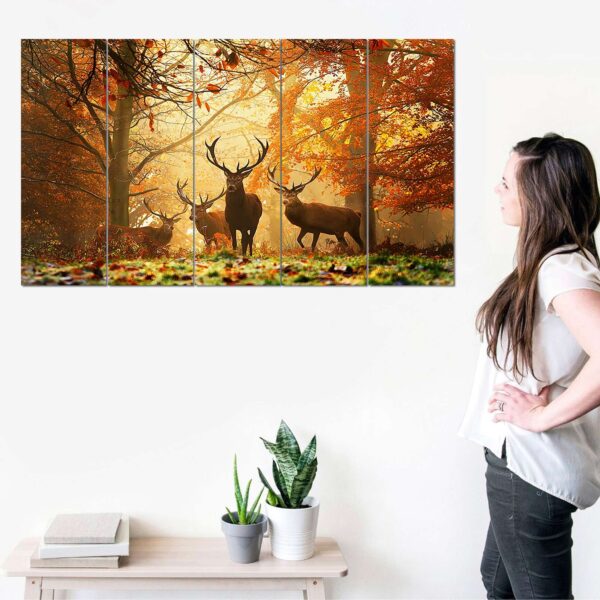 SET OF 5 DIGITAL WALL PAINTING - Image 4